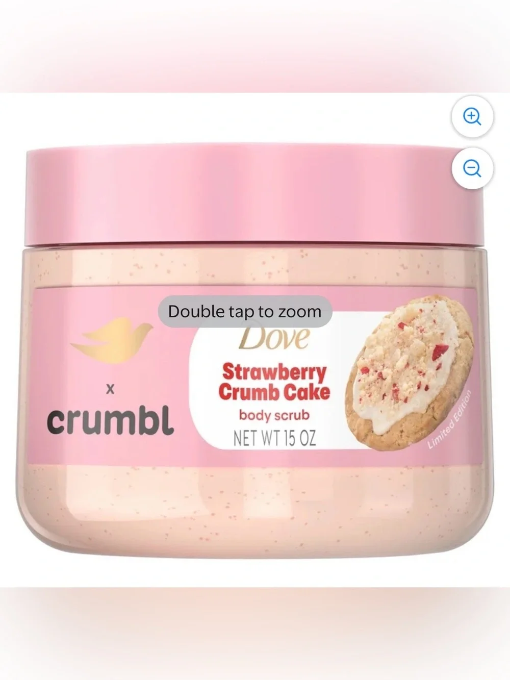 Dove Strawberry Crumb Cake